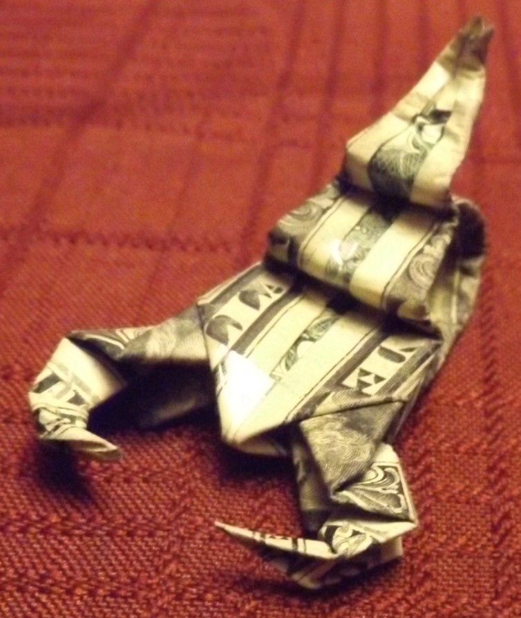 Joshua's-Origami-Folded-$1-Bills